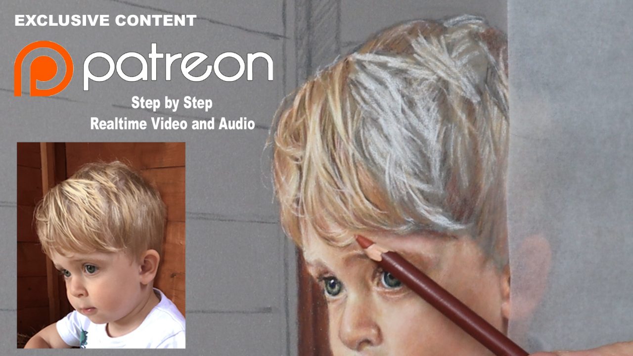 Patreon Pastels and Graphite Dave Porter’s Art