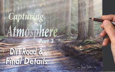 YouTube Free Art Tutorial ~ Capturing Atmosphere | Dirt Road…  Part 3