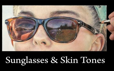 YouTube Free Art Tutorial ~ Sunglasses and Skin Tone