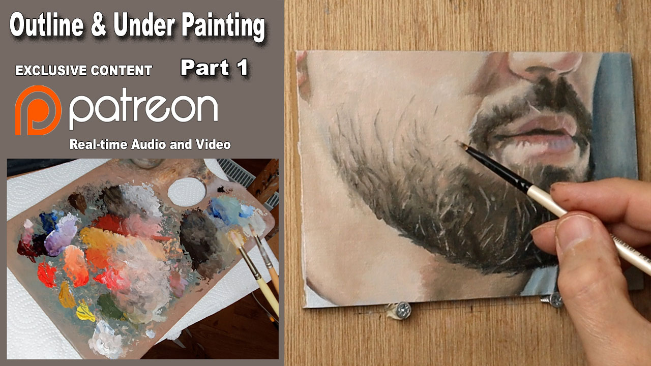 Oils. beard study part 1